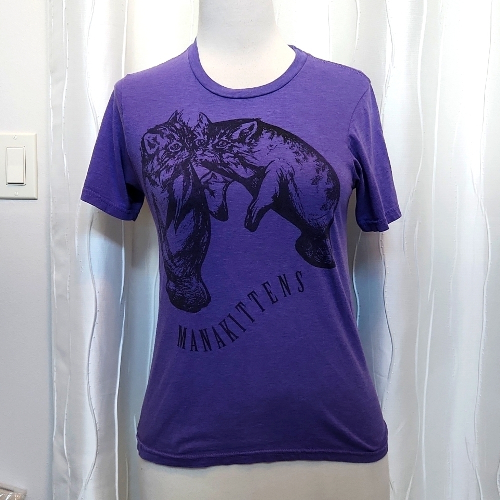 Manakittens Purple T-Shirt